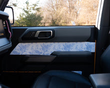Load image into Gallery viewer, Bronco Lower Door Insert - Toile Flower Pattern - Accent Wrap Decal - 2021+ Ford Bronco