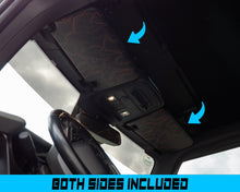 Load image into Gallery viewer, Bronco Topography Visor Printed Wrap Overlay Accent Decal for 2021+ Ford Bronco (FULL SIZE)