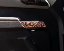Load image into Gallery viewer, Bronco Leopard Front Door Grab Handle Accent Stripe overlay Trim Vinyl Decal Overlay Accessory for 2021, 2022, 2023, 2024 &amp; 2025 Ford Bronco