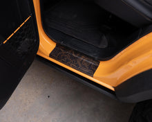 Load image into Gallery viewer, Bronco Topo Door Sill Protectors 2021-2025 | Anti-Slip Door Jamb Scratch Guard Kit | Paint Protection Accessories (2-Door &amp; 4-Door)