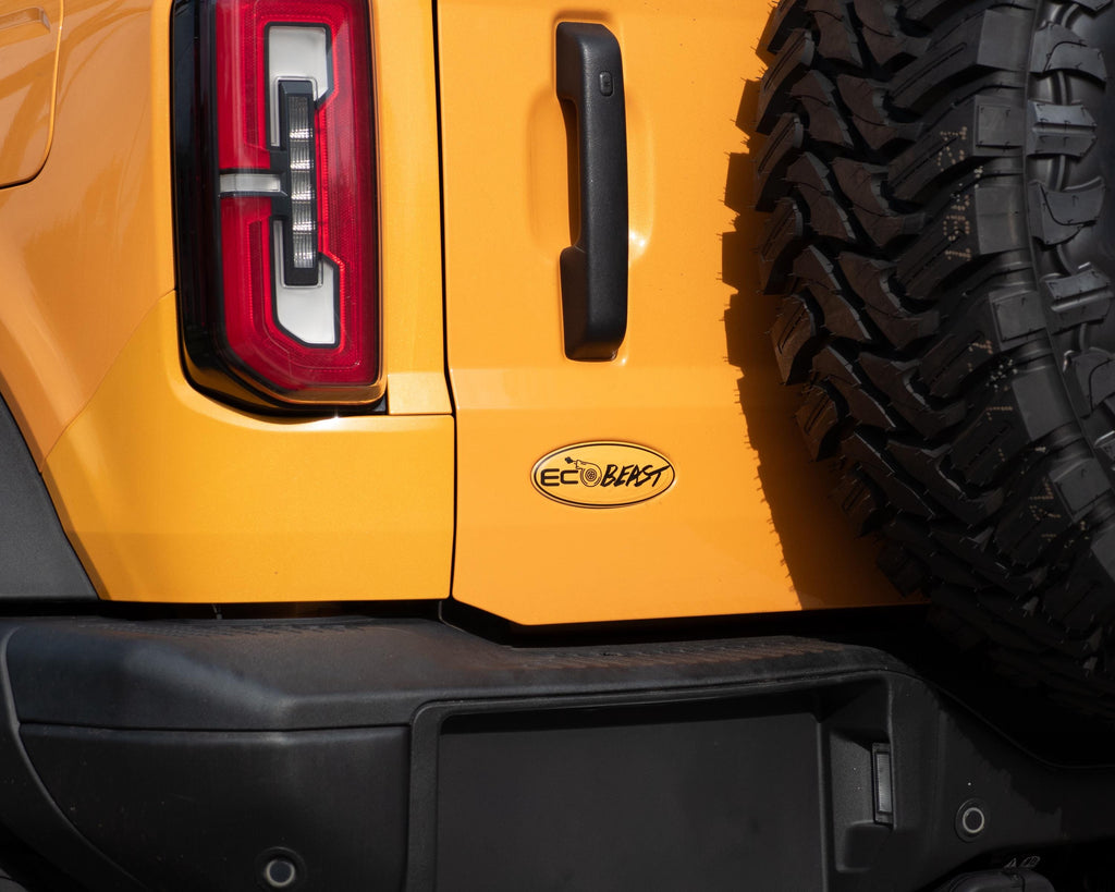 Eco Beast Bronco Oval Overlay 2021+ Ford Bronco & Bronco Sport