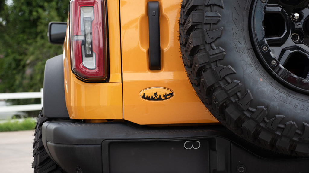 Eco Beast Bronco Oval Overlay 2021+ Ford Bronco & Bronco Sport