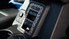 Load image into Gallery viewer, Ford Bronco Window Switch Trim Overlay 2021–2025 | Leopard Print Vinyl Wrap Interior Decal Interior Trim Wrap Cover - Ford Bronco