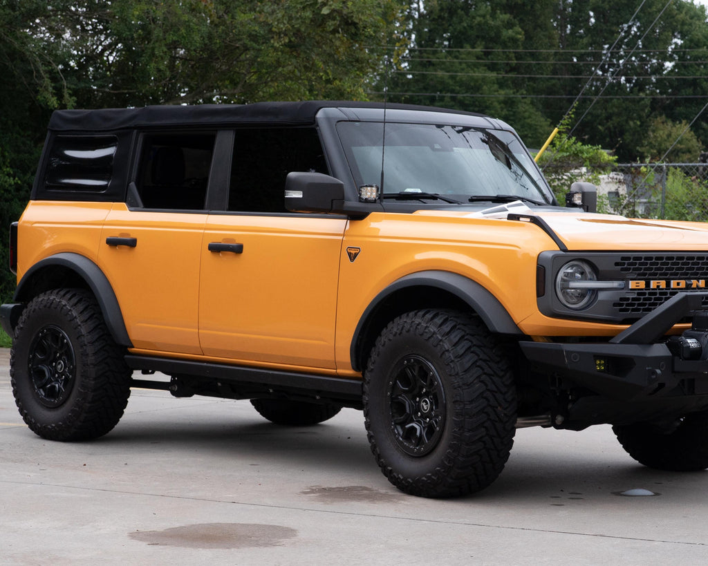 Bronco Side Marker Tint Overlays | 2021-2025 Smoke Turn Signal Covers | Full Size Bronco Light Tint Decals (2-Door & 4-Door)