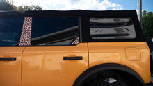 Load image into Gallery viewer, Bronco Leopard Printed - B-Pillar Accent Wrap Decal - 2021+ Ford Bronco