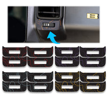 Load image into Gallery viewer, Bronco AC Vent Insert Vinyl Wrap - Topography Series - 2021+ Ford Bronco