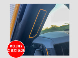 Defrost Vent Accent Stripe Decal 2021+ Ford Bronco