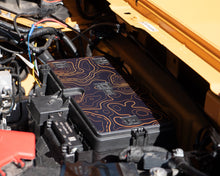Load image into Gallery viewer, Bronco Fuse Box Lid Cover Wrap Kit - Topography Series - 2021+ Ford Bronco