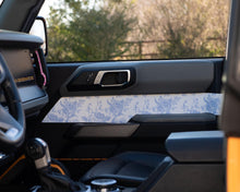 Load image into Gallery viewer, Bronco Lower Door Insert - Toile Flower Pattern - Accent Wrap Decal - 2021+ Ford Bronco