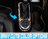 Bronco Shifter Plate Printed Wrap Kit - Leopard Print - For 2021+ Ford Bronco