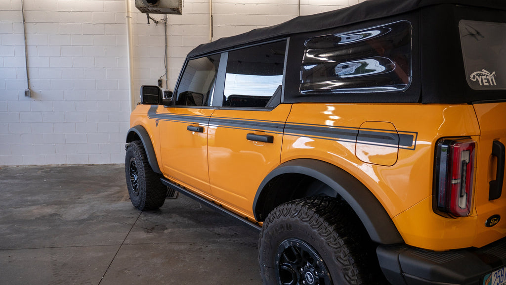 Bronco Retro Hockey Side Stripe - 2021+ Ford Bronco