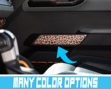 Load image into Gallery viewer, Bronco Leopard Front Door Grab Handle Accent Stripe overlay Trim Vinyl Decal Overlay Accessory for 2021, 2022, 2023, 2024 &amp; 2025 Ford Bronco