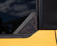 Load image into Gallery viewer, Bronco Rear Window Corner - Topography Pattern - Accent Wrap Decal - 2021+ Ford Bronco