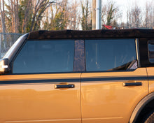Load image into Gallery viewer, Bronco B-Pillar overlay - Topography Pattern - Accent Wrap Decal - 2021+ Ford Bronco