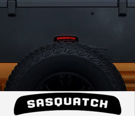 Bronco Third Brake Light Sasquatch Vinyl Decal Overlay Accessories 2021+