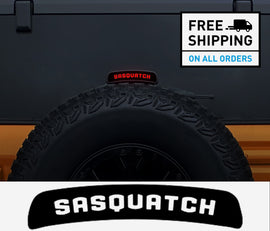 Bronco Third Brake Light Sasquatch Vinyl Decal Overlay Accessories 2021+
